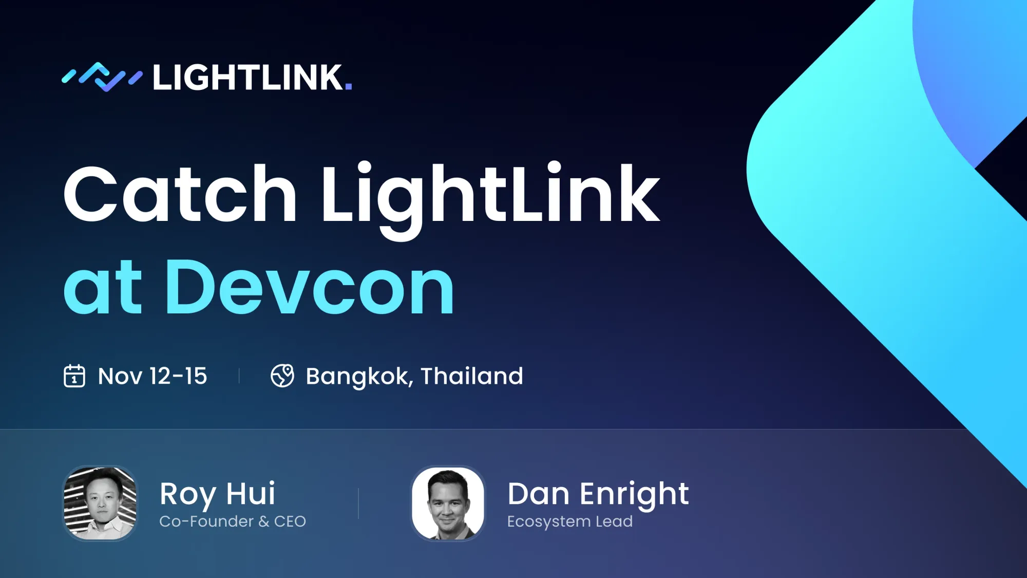 LightLink at Devcon Bangkok: Join Us for Panels, Keynotes, and Insights on Chain Abstraction