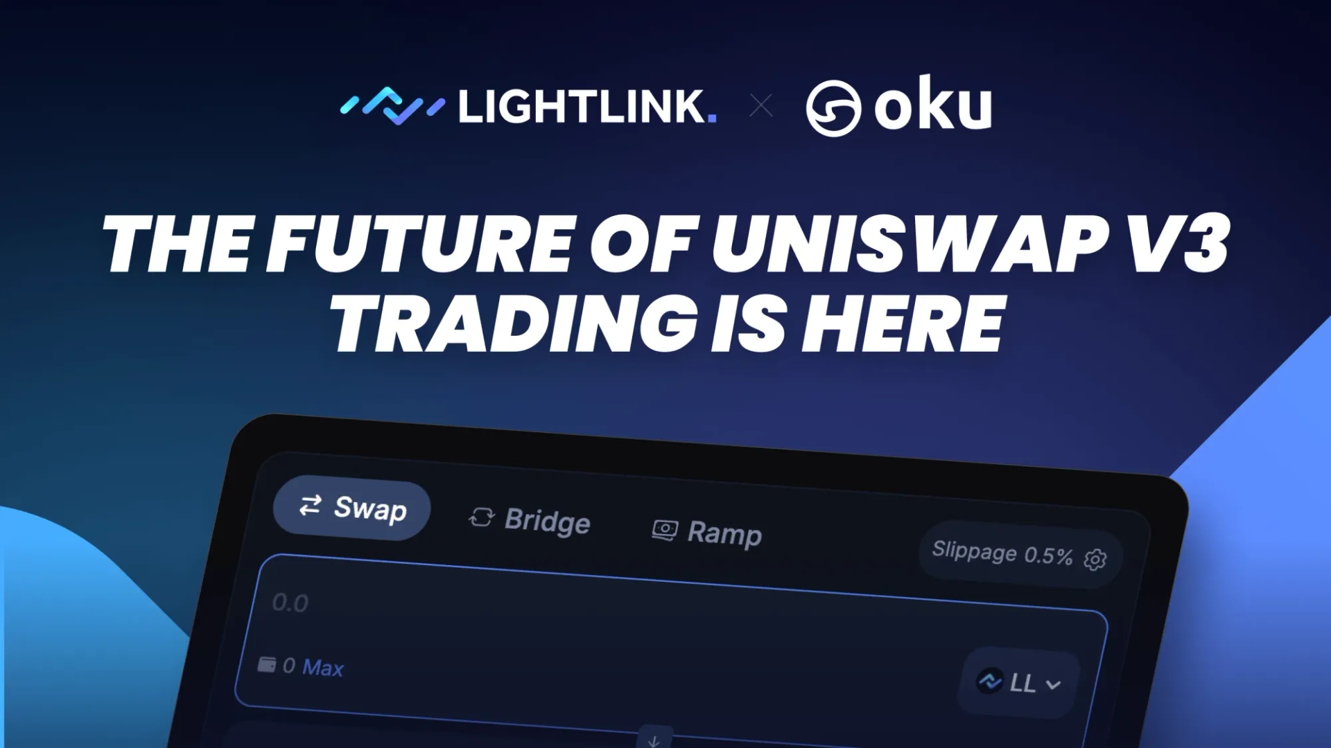 LightLink x Oku: Uniswap v3, Optimized for Pro Traders