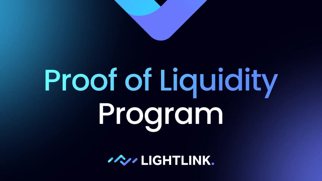Proof of Liquidity Program Launched: Lock Tokens, Become a Validator